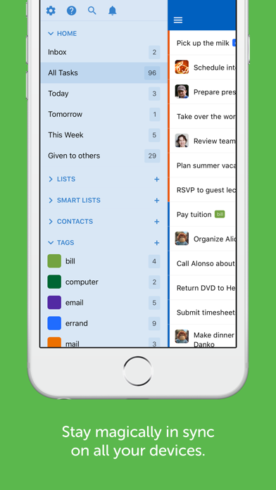 Remember The Milk: To-Do List screenshot 1