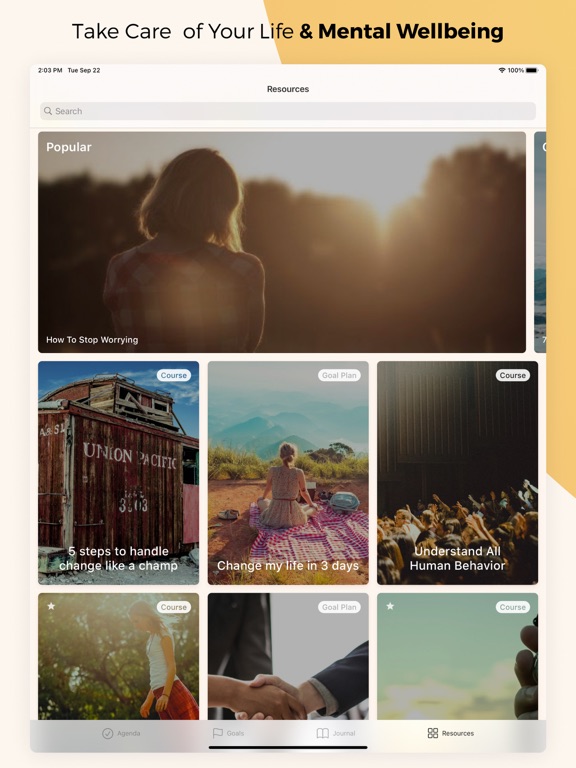 Remente: Self Care & Wellbeing screenshot 4