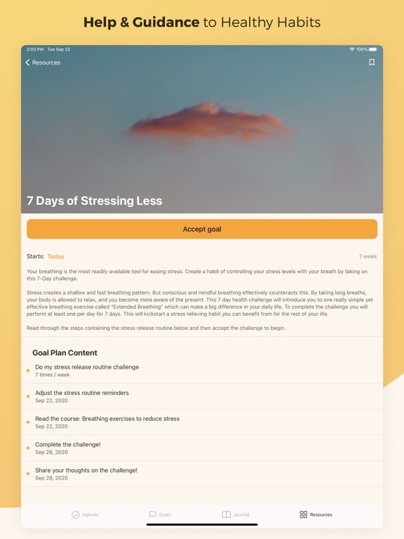 Remente: Self Care & Wellbeing screenshot 1