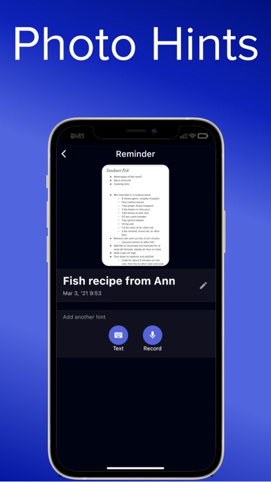 Remind Me - Helps You Remember screenshot 1