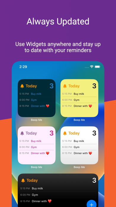 Reminder - Beep Me Pro screenshot 1