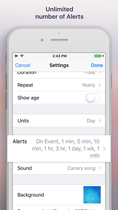 Reminder & Countdown Pro screenshot 3