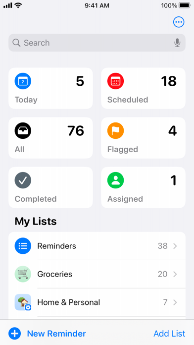 Reminders screenshot 7