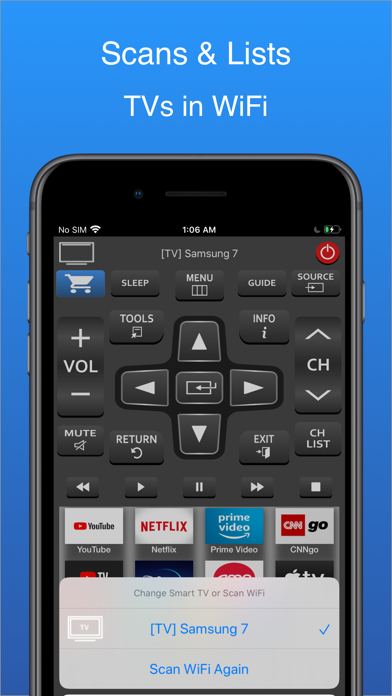 Remote for Samsung : iSamSmart screenshot 1
