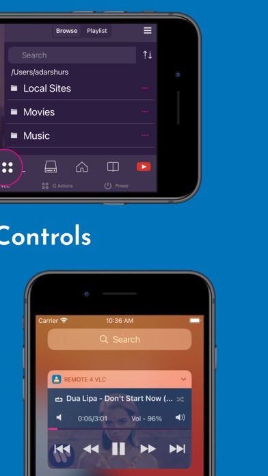 Remote for VLC, PC & Mac screenshot 1