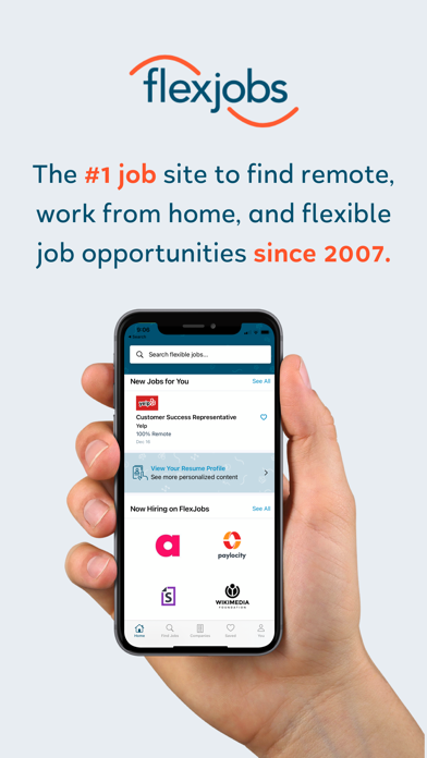 Remote Job Search  - FlexJobs screenshot 4