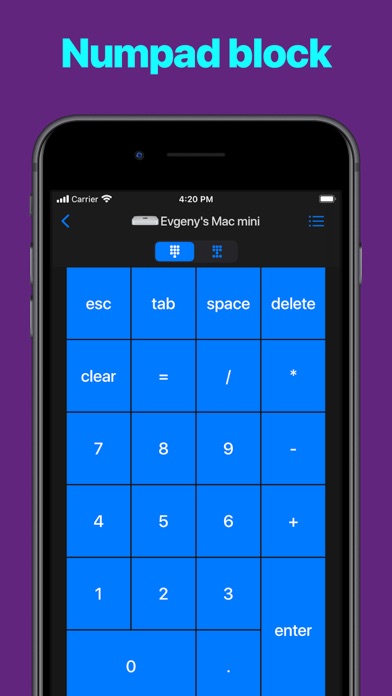 Remote KeyPad and NumPad screenshot 5