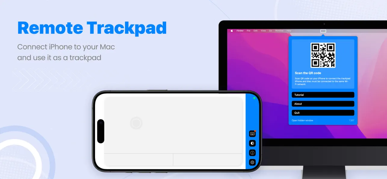 Remote Trackpad: Virtual Tool screenshot 4