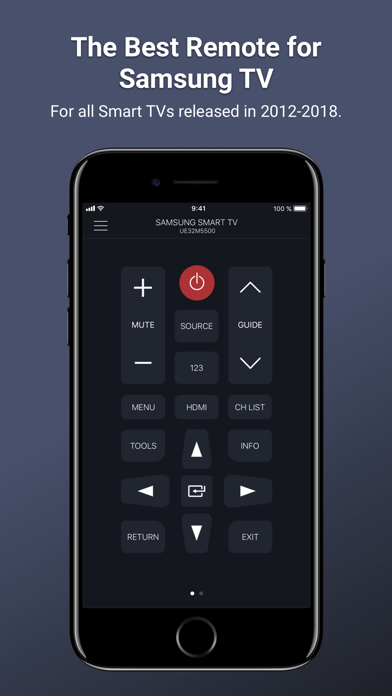 Remotie: remote for Samsung TV screenshot 3