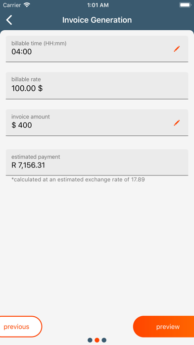 Remotime: Freelancer Invoicing screenshot 3