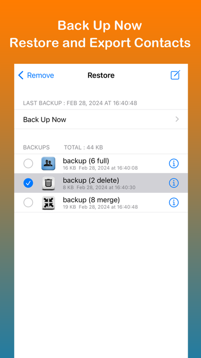 Remove Duplicate Contacts + screenshot 4