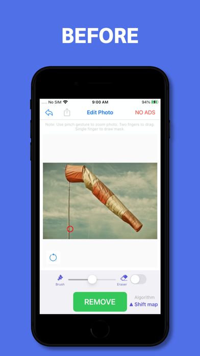 remove unwanted object Retouch screenshot 2