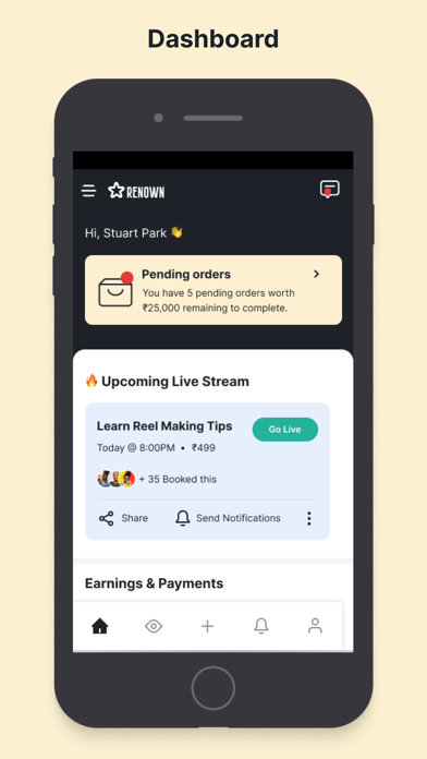 Renown Creator App screenshot 7