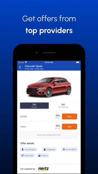Rent a Car・Cheap Rental Cars screenshot 1