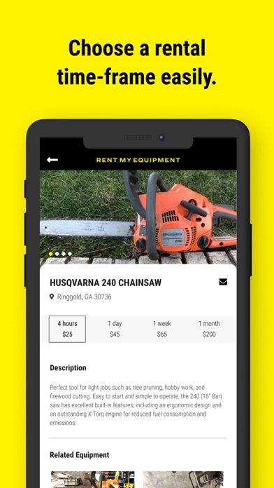 Rent My Equipment screenshot 2