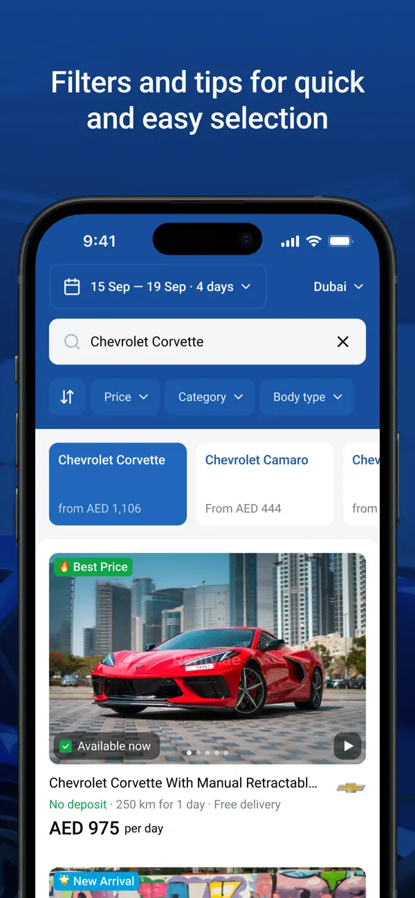 Renty.ae Car Rental screenshot 3