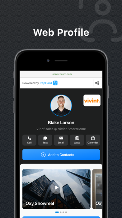 RepCard - Field Sales Platform screenshot 2