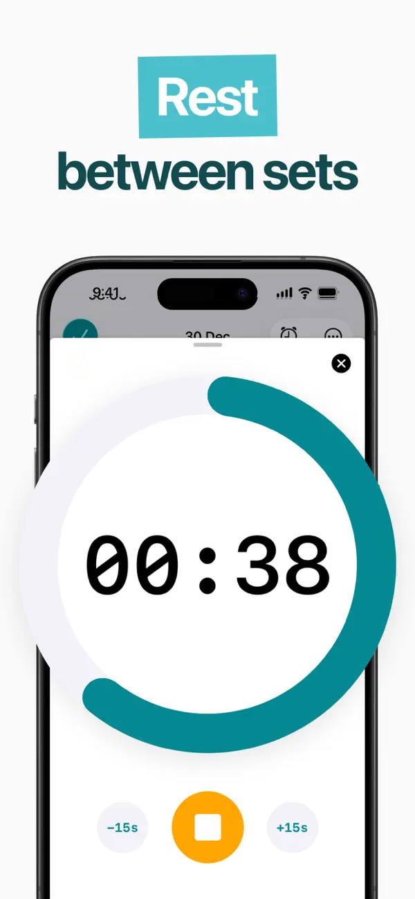 RepCount - Gym Workout Tracker screenshot 1