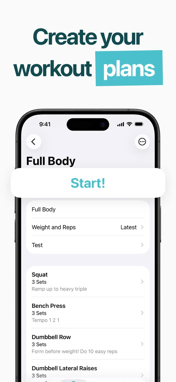 RepCount - Gym Workout Tracker screenshot 3