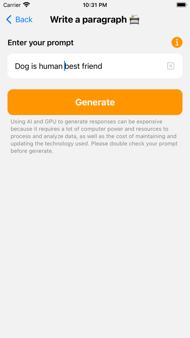 Rephrase: Rewrite Sentence screenshot 2