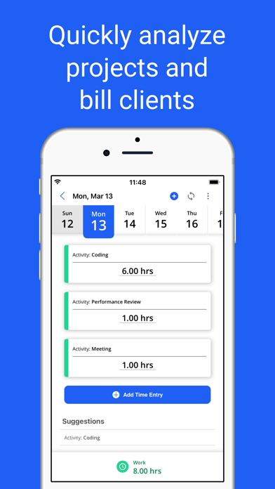 Replicon - Timesheets with GPS screenshot 4