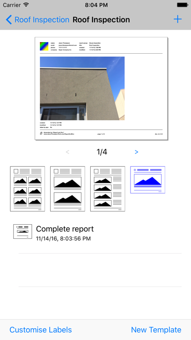 Report and Run screenshot 3