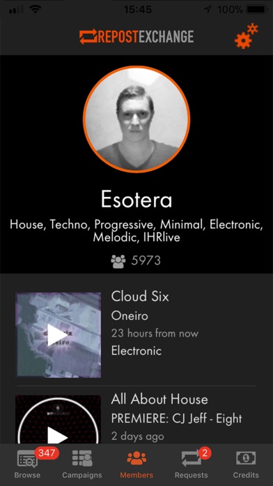 RepostExchange - Promote Music screenshot 1
