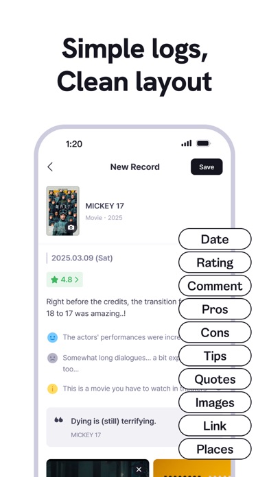 repov: A Mini Blog for Moments screenshot 4