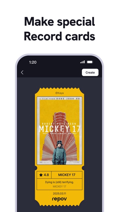 repov: A Mini Blog for Moments screenshot 3