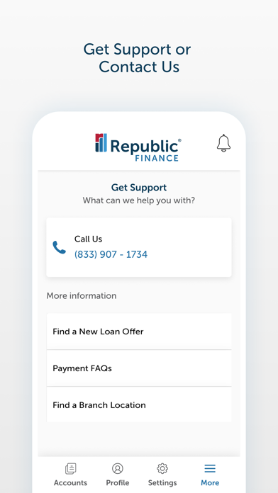 Republic Finance screenshot 2