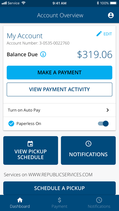Republic Services screenshot 3