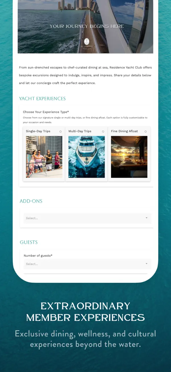 Residence Yacht Club screenshot 1