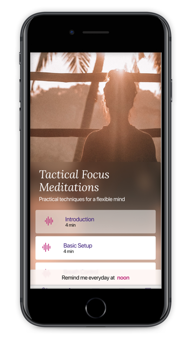 Resilience App screenshot 1
