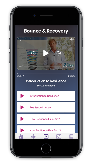 Resilience App screenshot 2