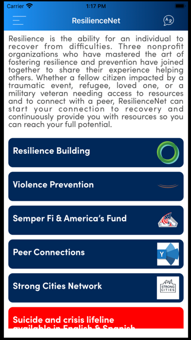 ResilienceNet screenshot 8