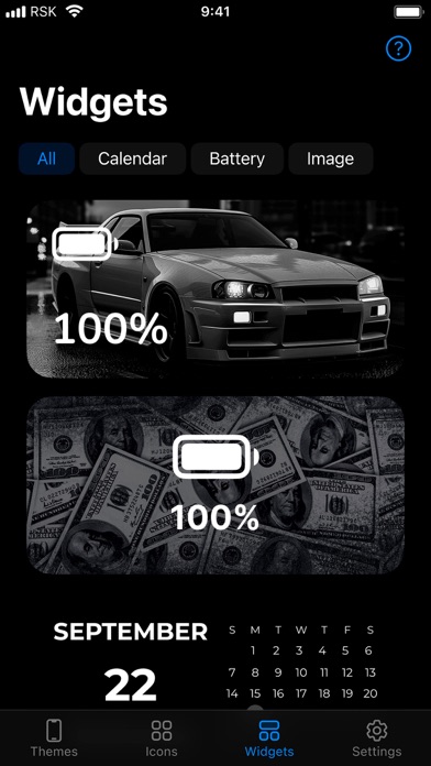 Reskin: Themes, Widgets, Icons screenshot 2