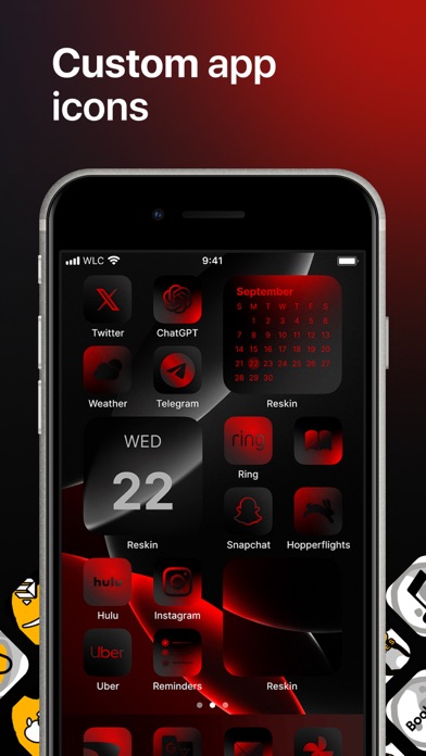 Reskin: Themes, Widgets, Icons screenshot 6