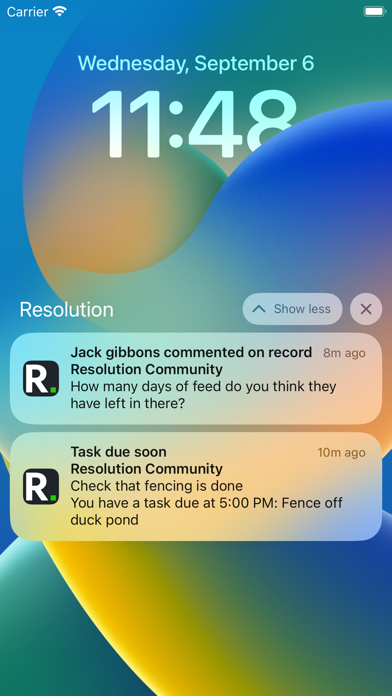 Resolution Farming App screenshot 3