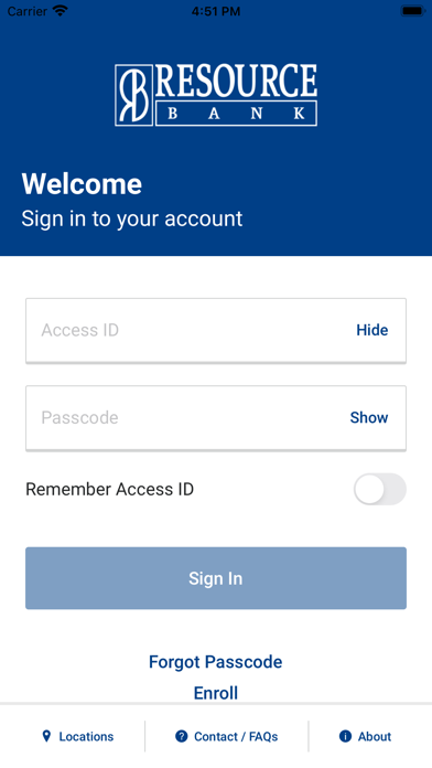 Resource Bank Mobile screenshot 4