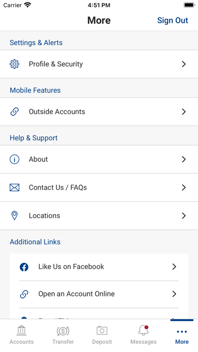 Resource Bank Mobile screenshot 1