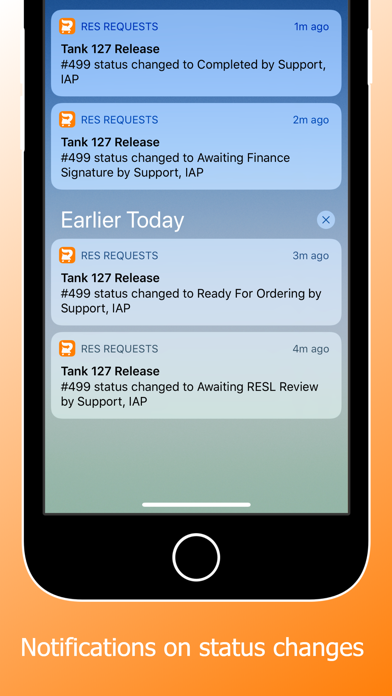 Resource Requests screenshot 2
