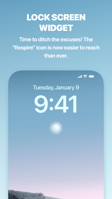 Respire: Mindful breathing screenshot 1