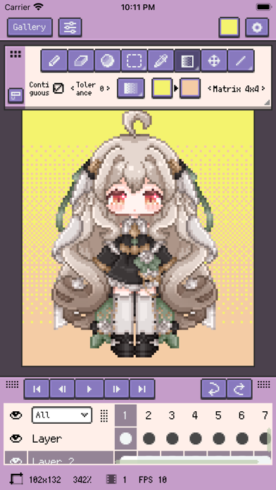 Resprite: pixel art studio screenshot 2