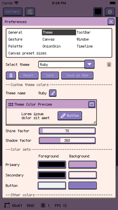 Resprite: pixel art studio screenshot 3