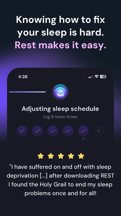 Rest: Fix Your Sleep For Good screenshot 1