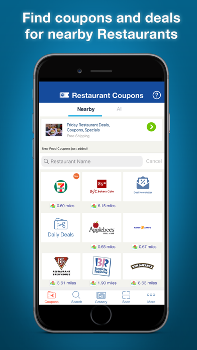 Restaurant Coupons, Fast Food screenshot 4