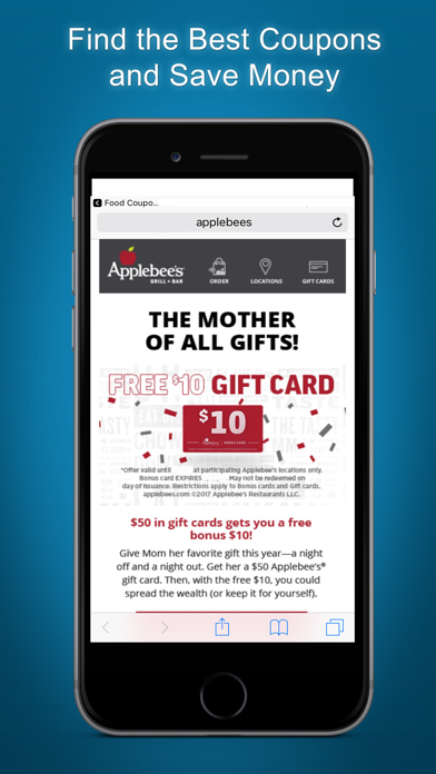 Restaurant Coupons, Fast Food screenshot 1