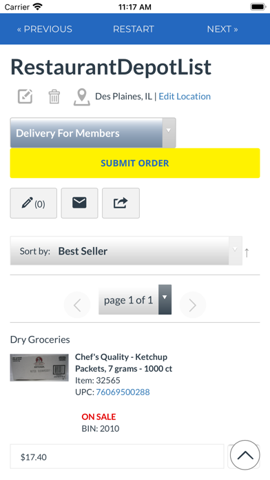 Restaurant Depot Mobile screenshot 2