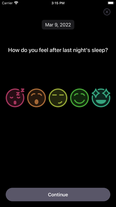 Restful: CBT-i Insomnia Diary screenshot 4