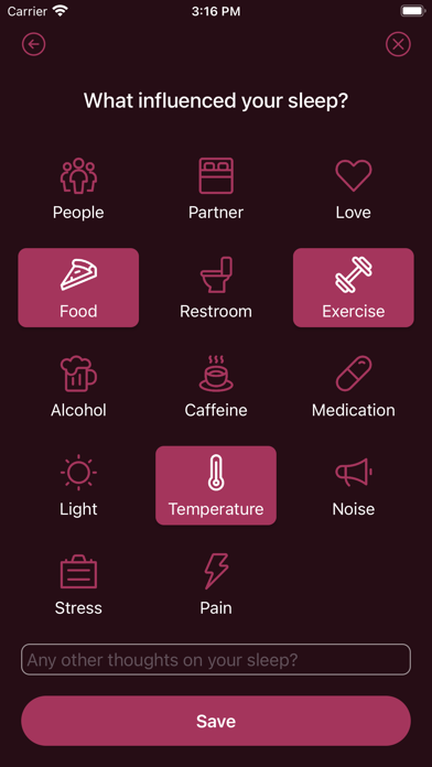 Restful: CBT-i Insomnia Diary screenshot 2